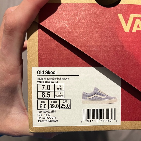 Purple Vans 💜 comes with box! - Picture 6 of 6